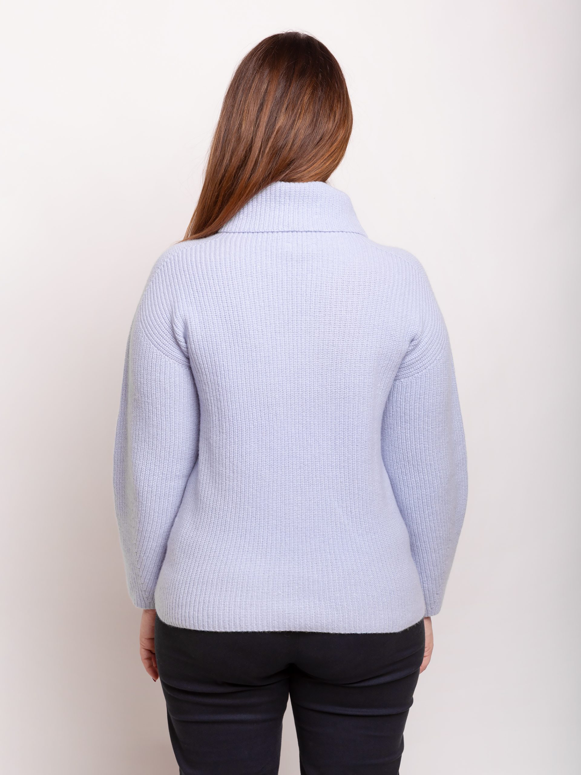 Maglia Perlata Dolcevita Misto Cashmere 11 Maglia Perlata Dolcevita Misto Cashmere - immagine 11