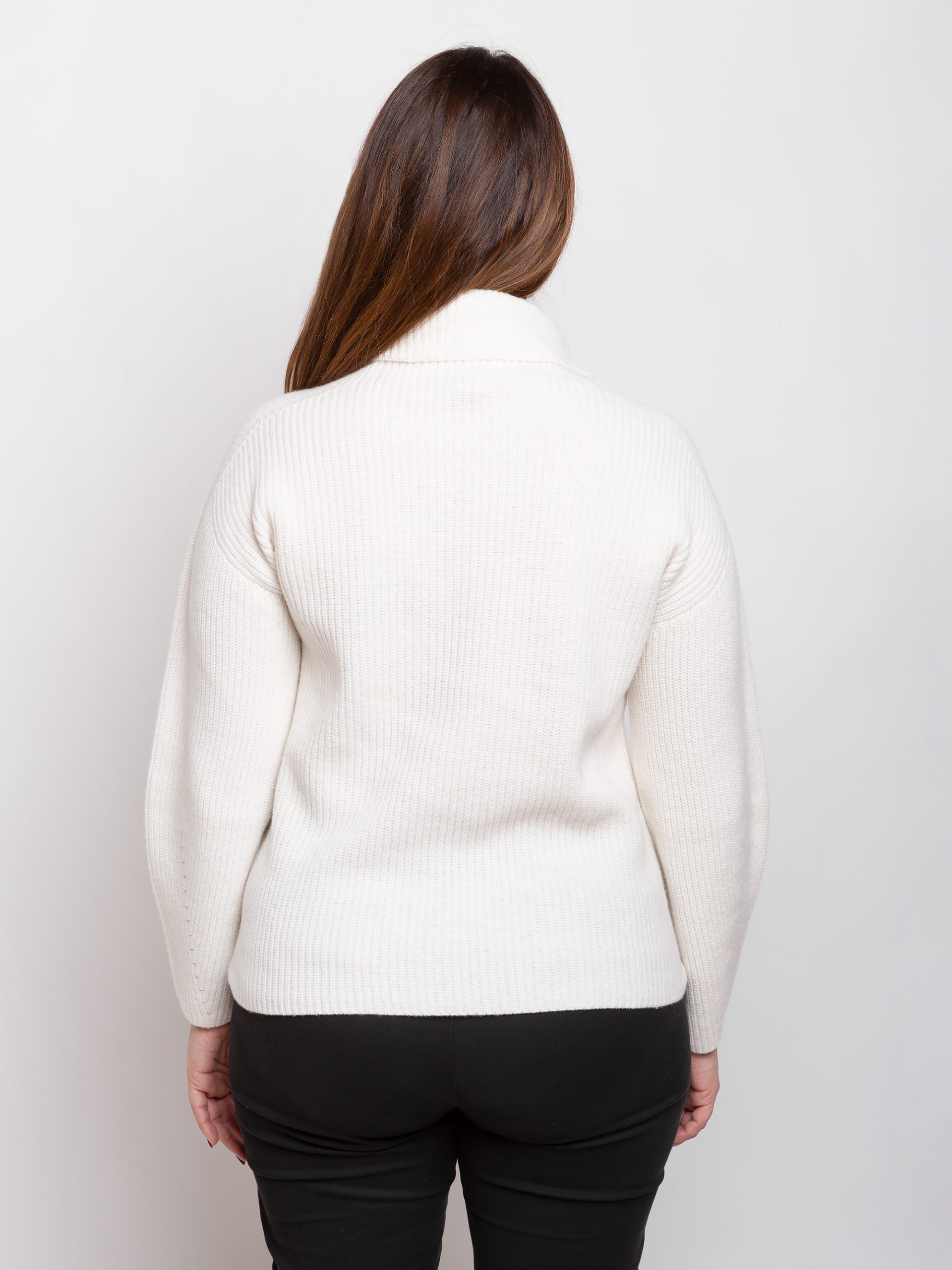 Maglia Perlata Dolcevita Misto Cashmere 9 Maglia Perlata Dolcevita Misto Cashmere - immagine 9