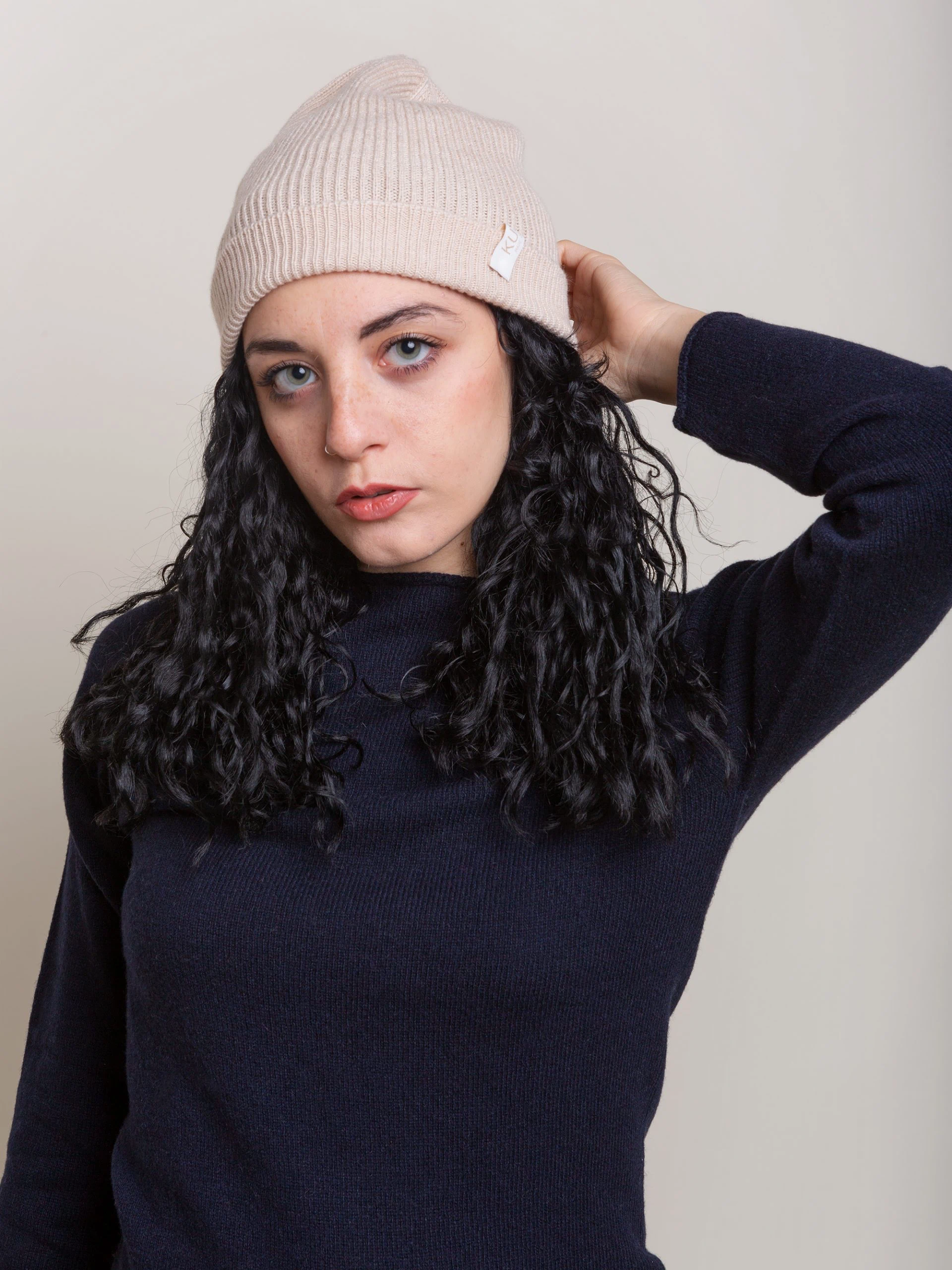 BOREA - Cappello Costine Royal Cashmere 4 BOREA - Cappello Costine Royal Cashmere – Bild 4