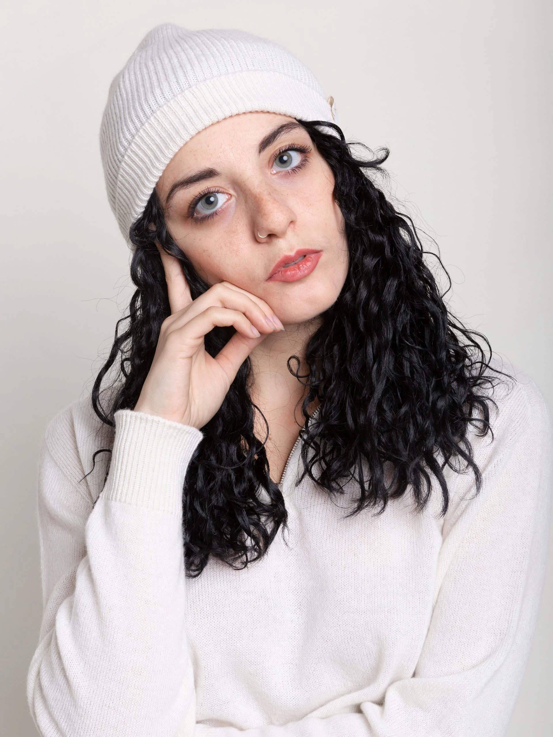 BOREA - Cappello Costine Royal Cashmere 7 BOREA - Cappello Costine Royal Cashmere – Bild 7