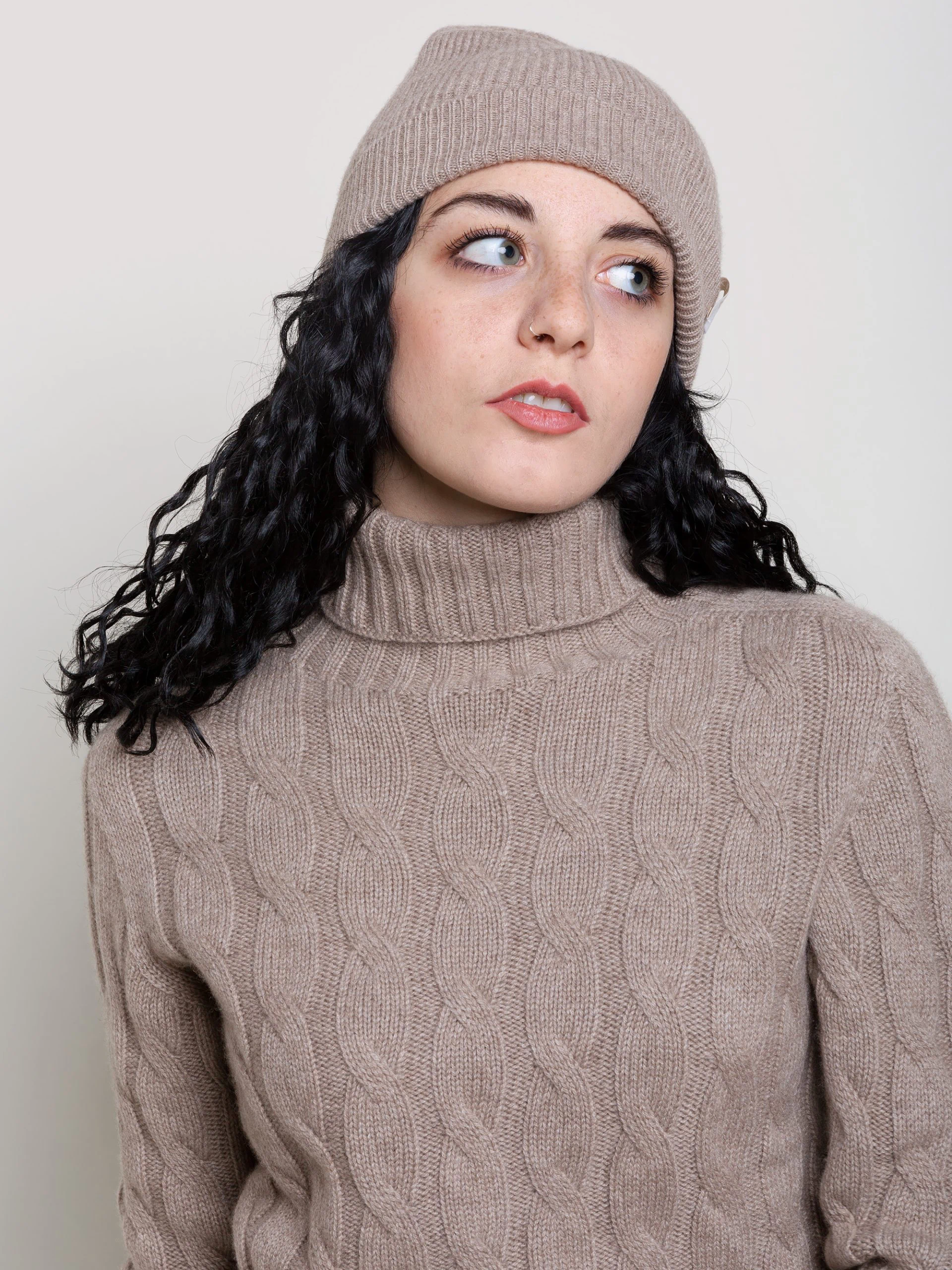 BOREA - Cappello Costine Royal Cashmere 3 BOREA - Cappello Costine Royal Cashmere – Bild 3