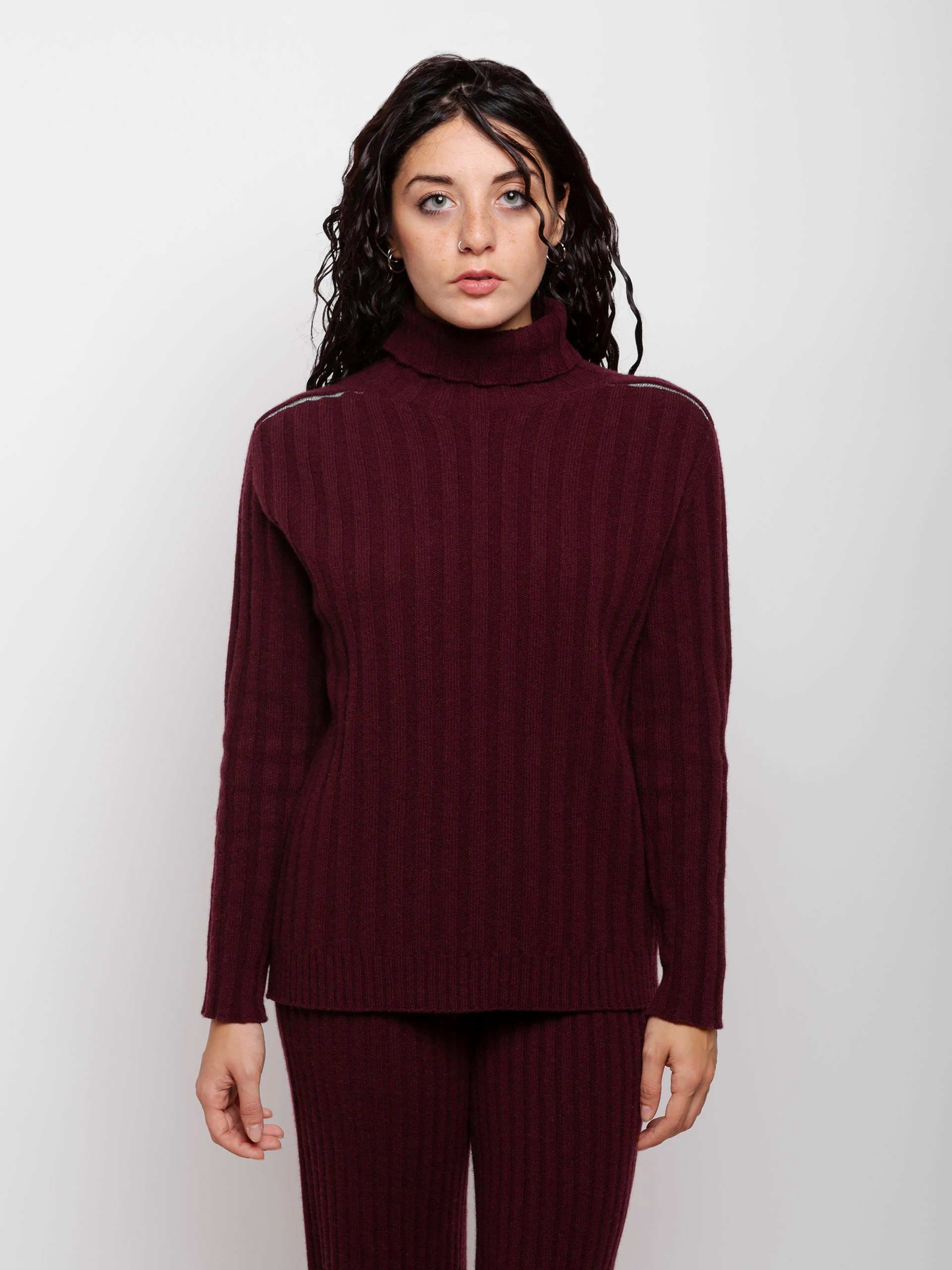 Dolcevita Coste Lurex Misto Cashmere 7 Dolcevita Coste Lurex Misto Cashmere - immagine 7