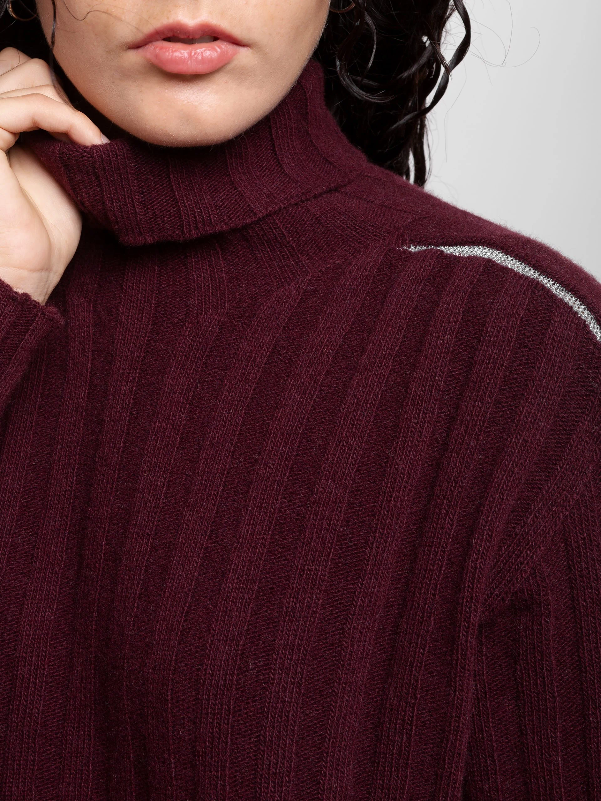 Dolcevita Coste Lurex Misto Cashmere 11 Dolcevita Coste Lurex Misto Cashmere - immagine 11