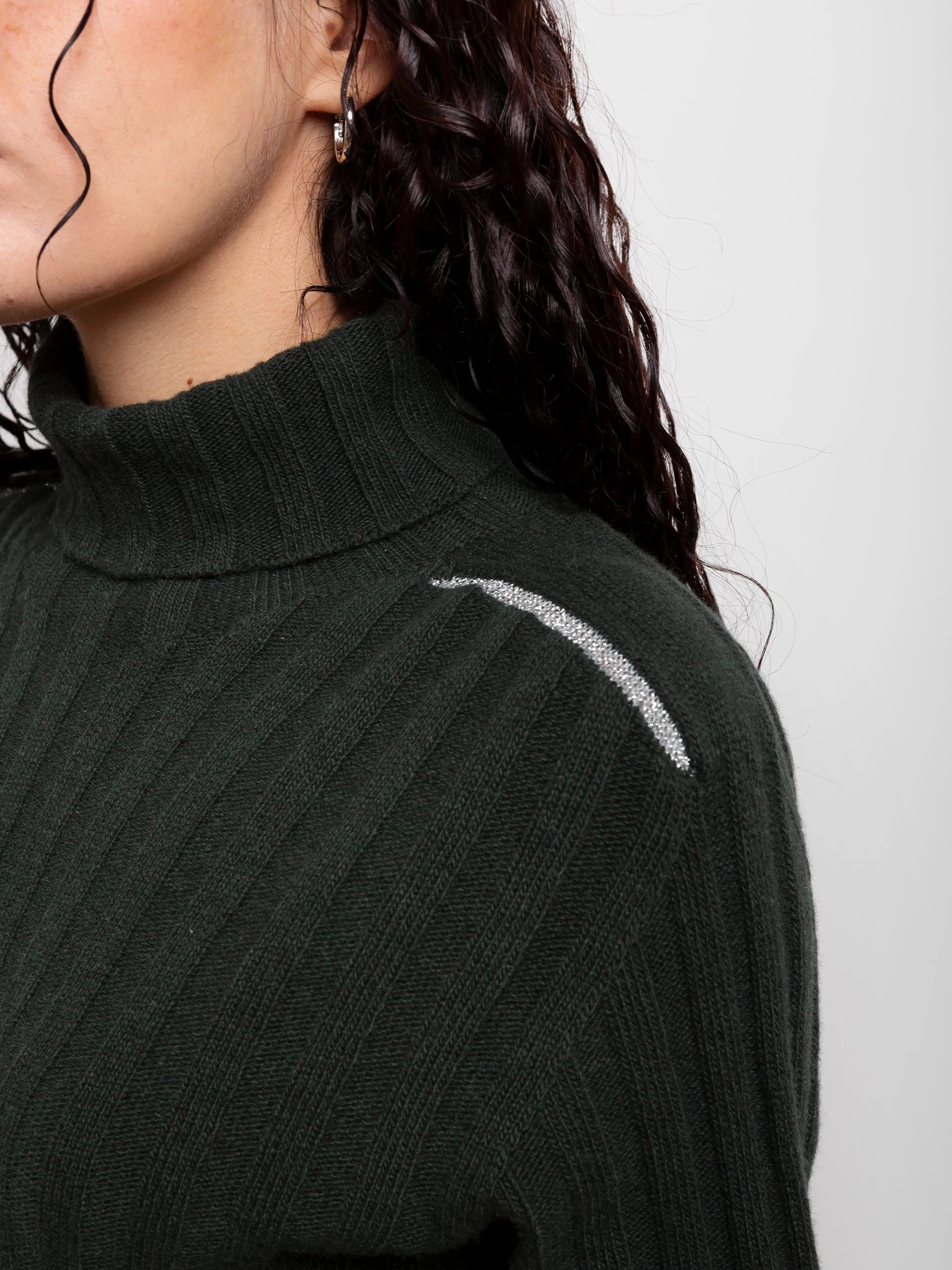 Dolcevita Coste Lurex Misto Cashmere 4 Dolcevita Coste Lurex Misto Cashmere - immagine 4