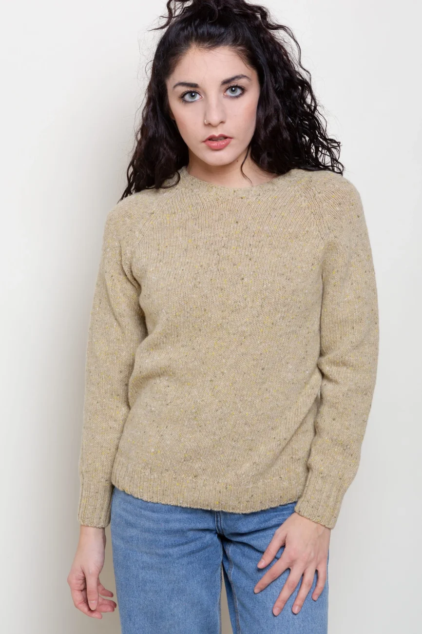 SALE - Women 90 Maglia Girocollo pistacchio
