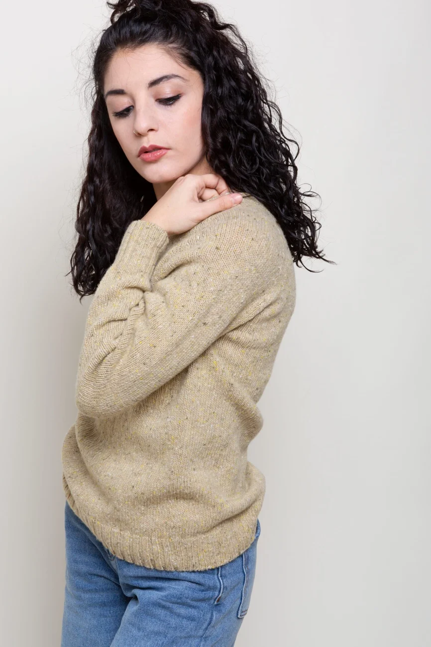 SALE - Women 92 Maglia Girocollo pistacchio 3