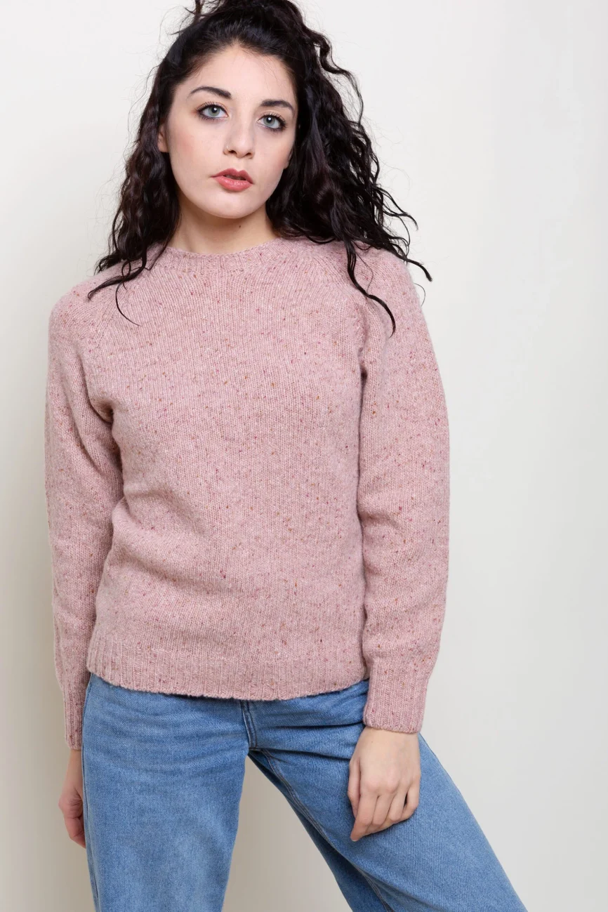 SALE - Women 94 Maglia Girocollo rosa