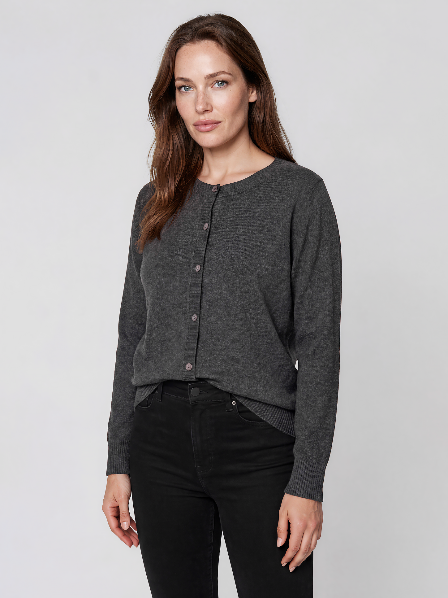 DORIDE - Coreana Bottoni Misto Cashmere 3 DORIDE - Coreana Bottoni Misto Cashmere – Bild 3