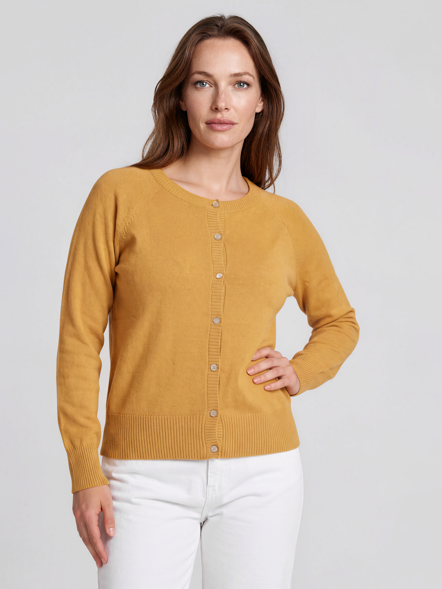 DORIDE - Coreana Bottoni Misto Cashmere 4 DORIDE - Coreana Bottoni Misto Cashmere – Bild 4