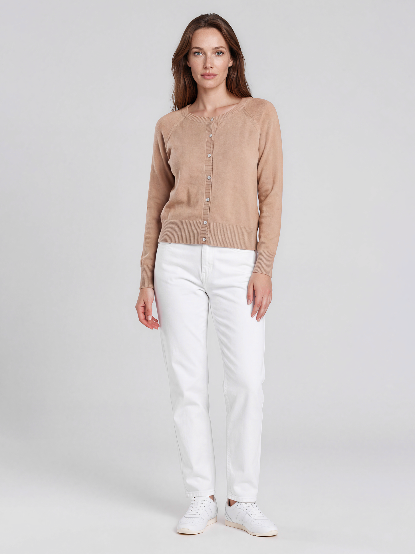 DORIDE - Coreana Bottoni Misto Cashmere 10 DORIDE - Coreana Bottoni Misto Cashmere – Bild 10