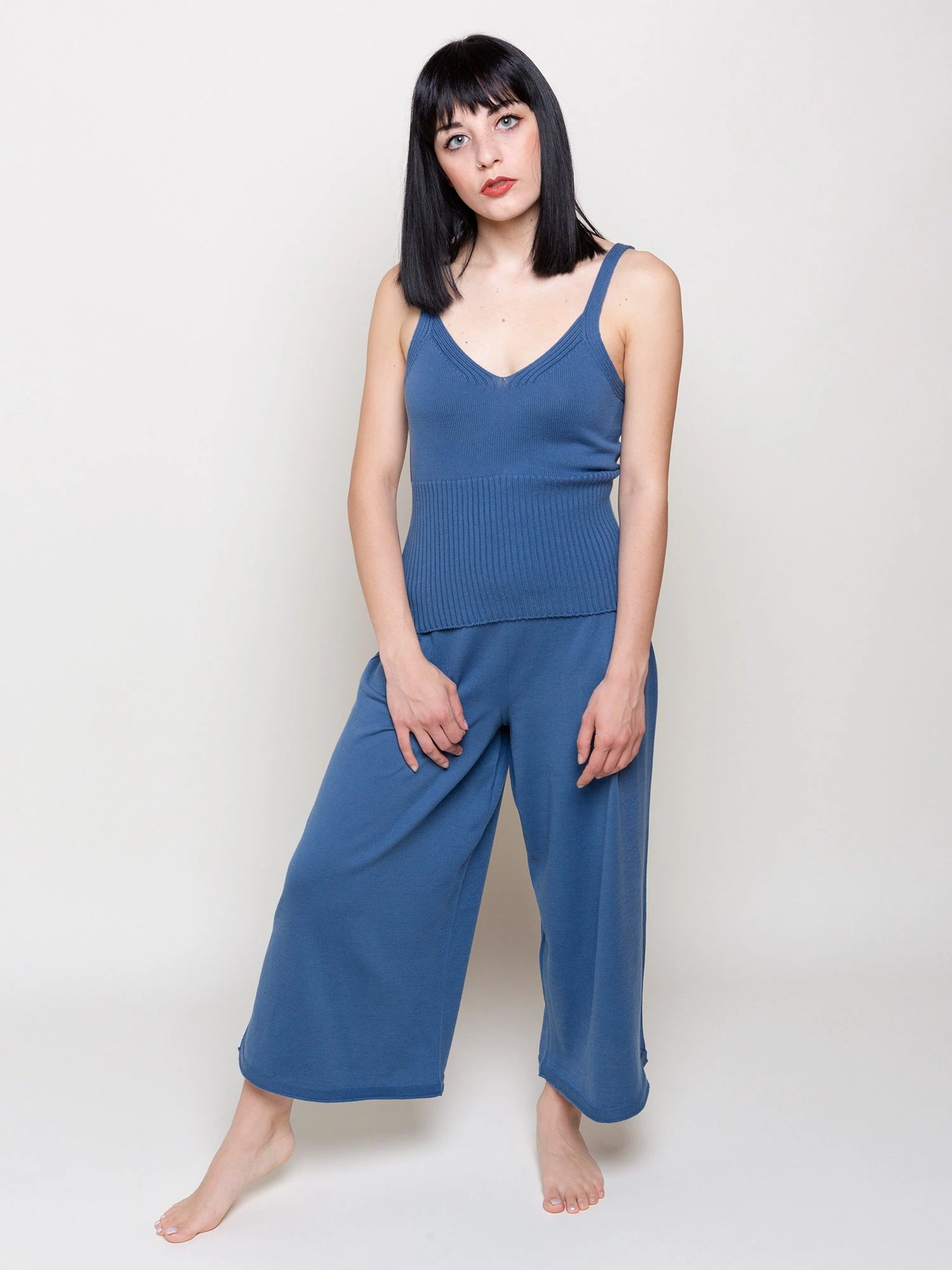 Pantalone Culotte Cotone Egiziano 1 Pantalone Culotte Cotone Egiziano