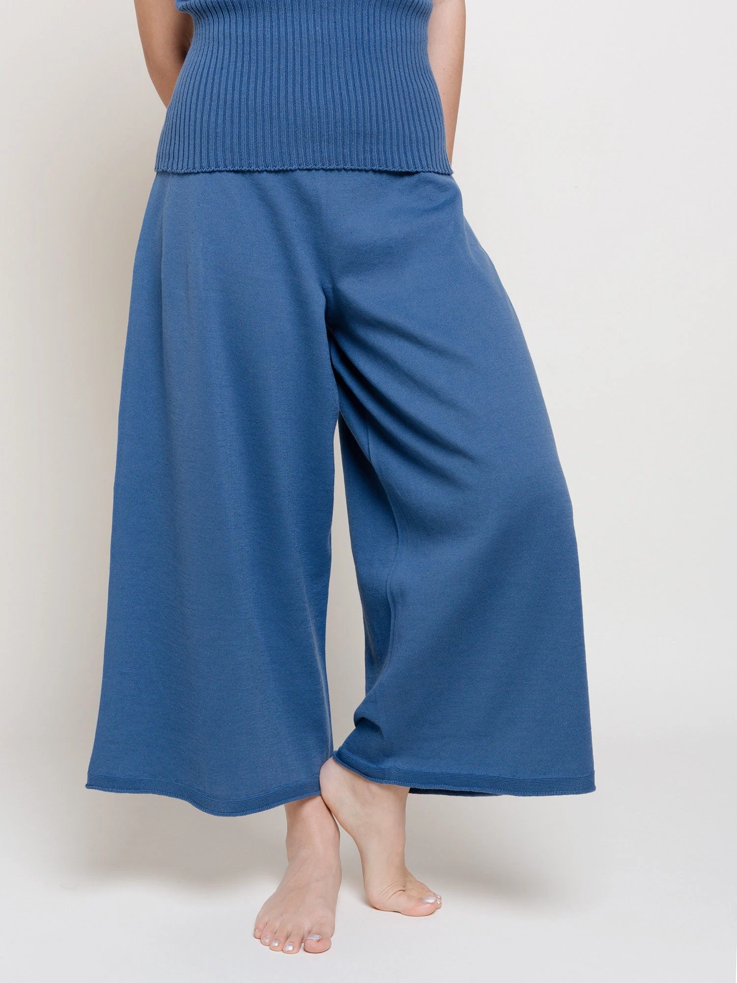 Pantalone Culotte Cotone Egiziano 2 Pantalone Culotte Cotone Egiziano – Bild 2