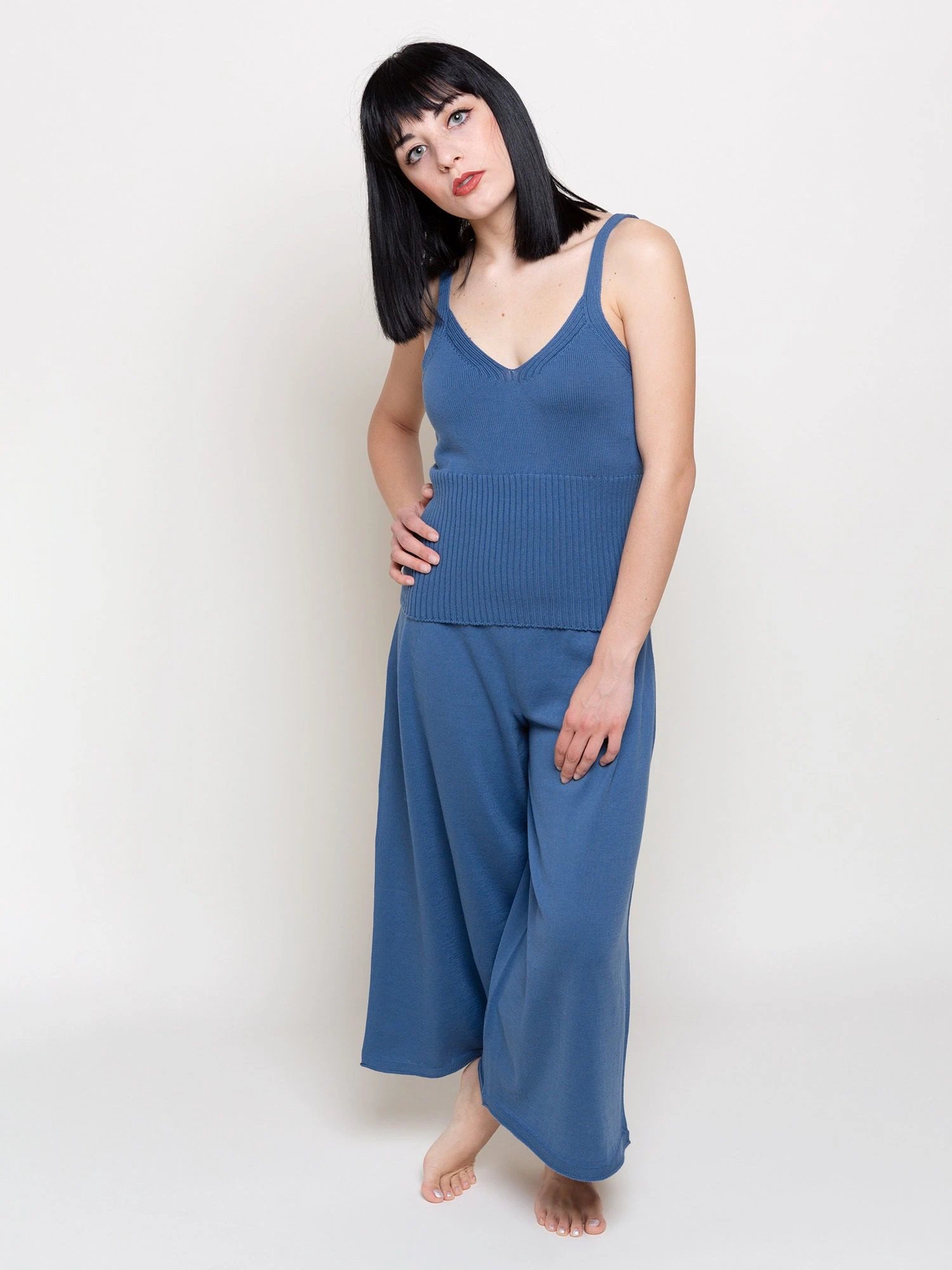 Pantalone Culotte Cotone Egiziano 4 Pantalone Culotte Cotone Egiziano – Bild 4