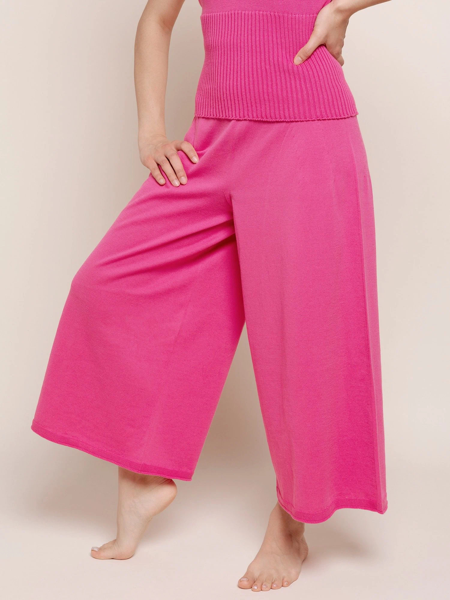 Pantalone Culotte Cotone Egiziano 13 Pantalone Culotte Cotone Egiziano – Bild 13