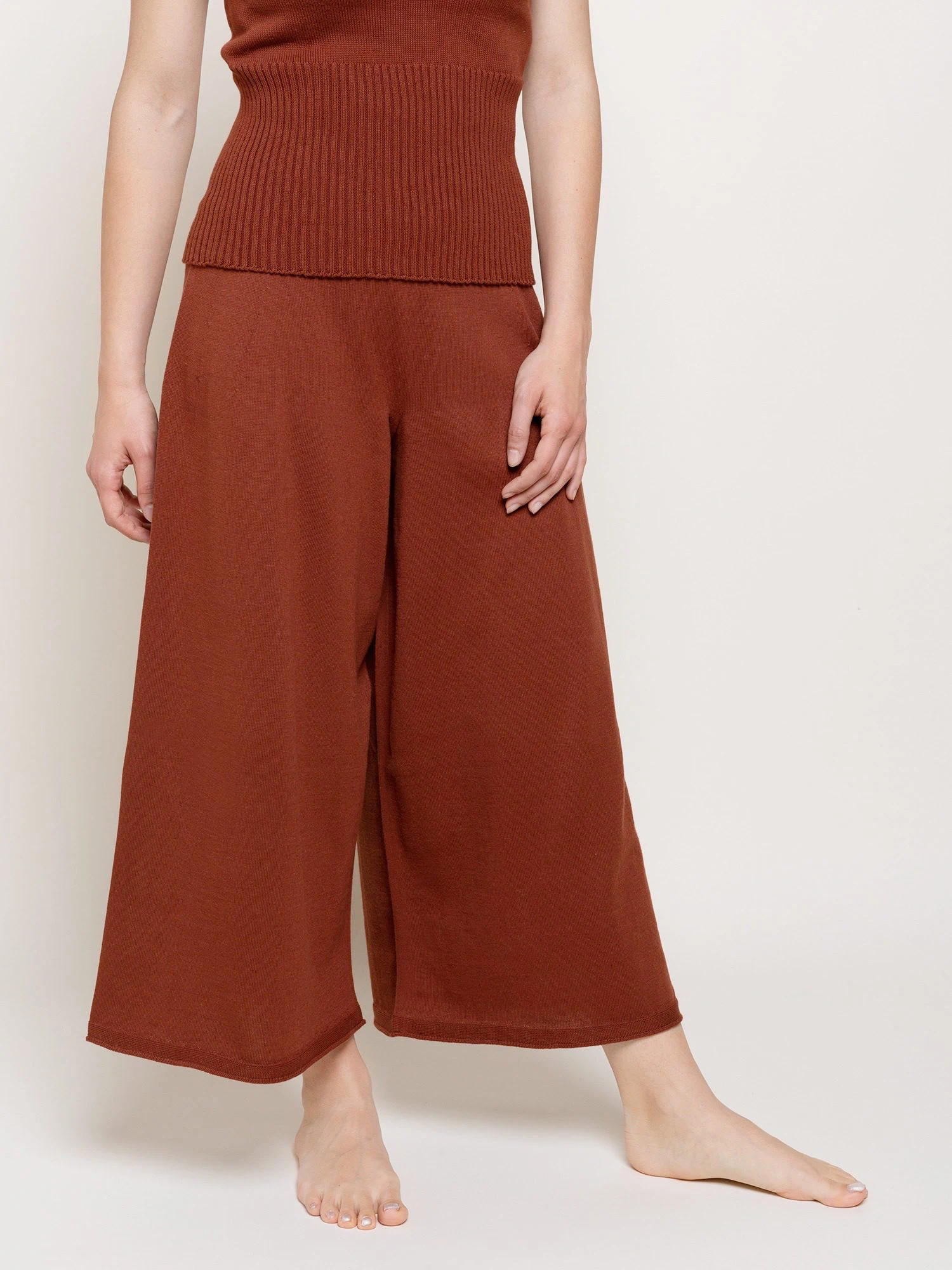 Pantalone Culotte Cotone Egiziano 9 Pantalone Culotte Cotone Egiziano – Bild 9