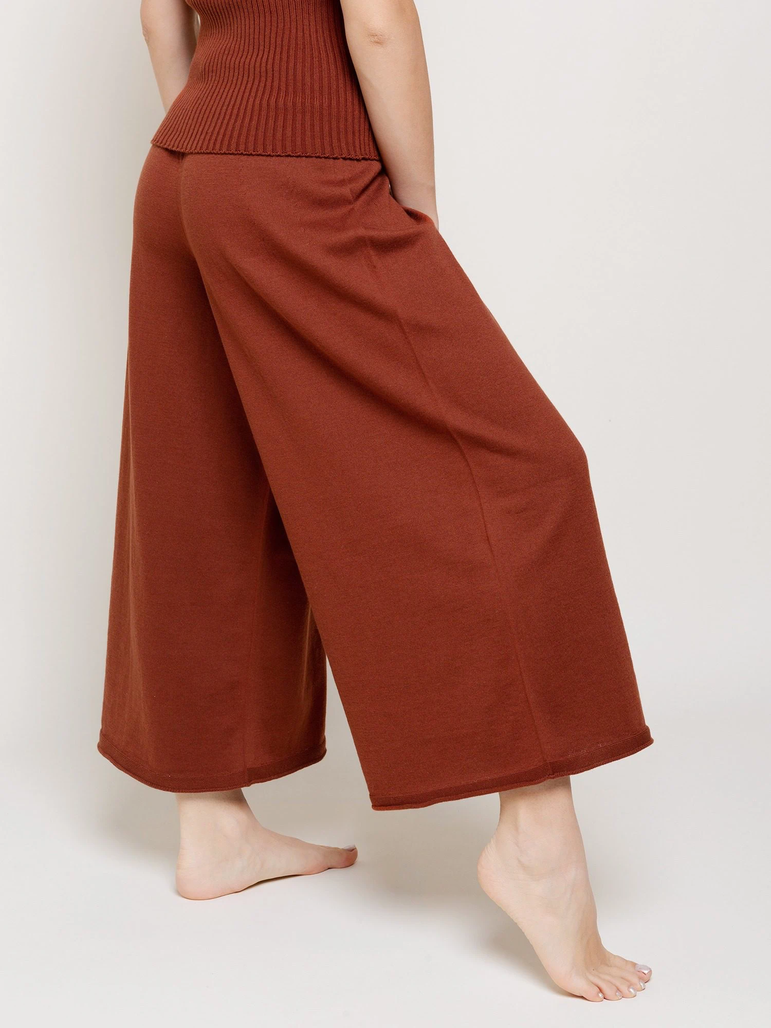 Pantalone Culotte Cotone Egiziano 8 Pantalone Culotte Cotone Egiziano – Bild 8