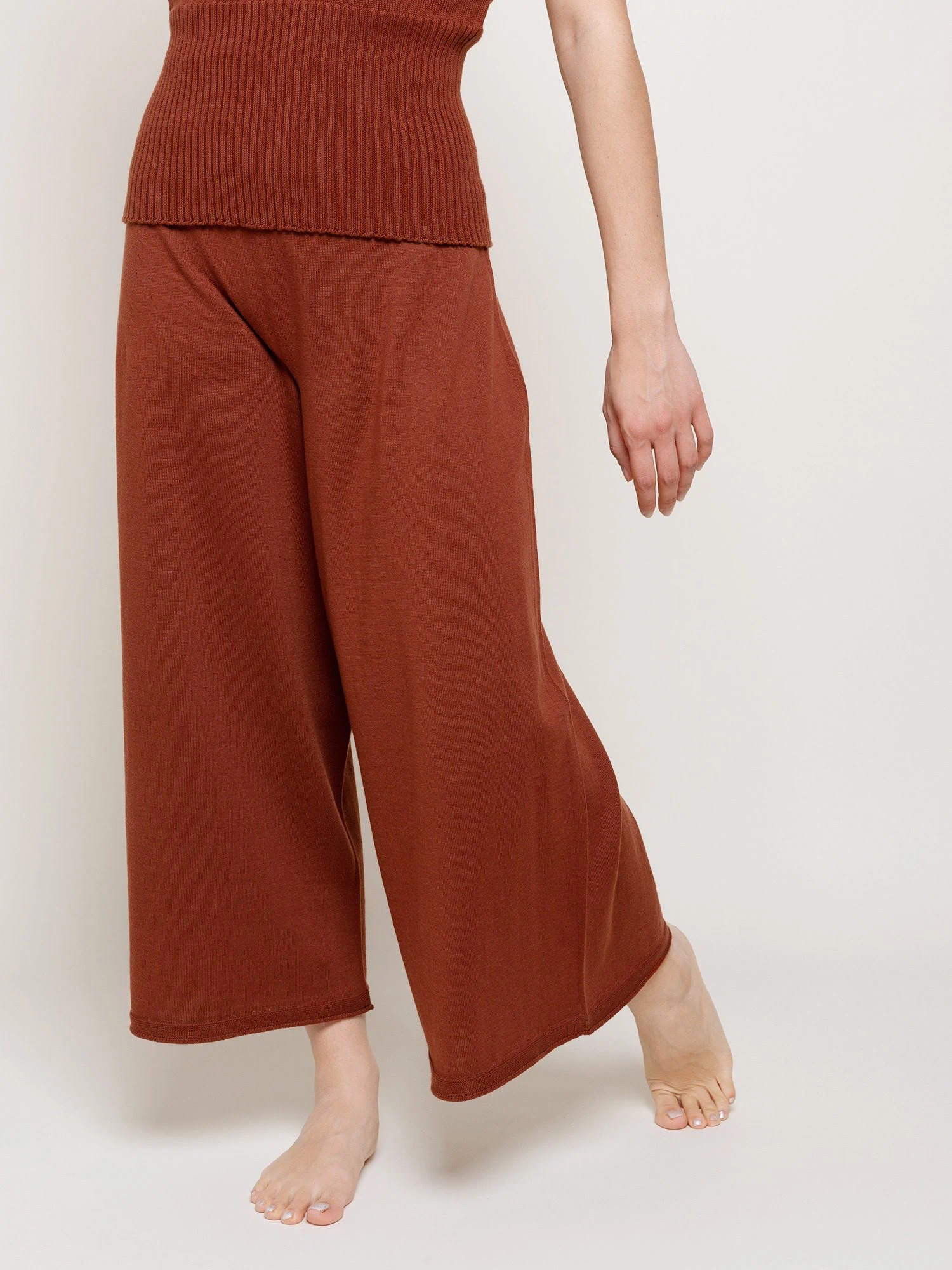 Pantalone Culotte Cotone Egiziano 7 Pantalone Culotte Cotone Egiziano – Bild 7
