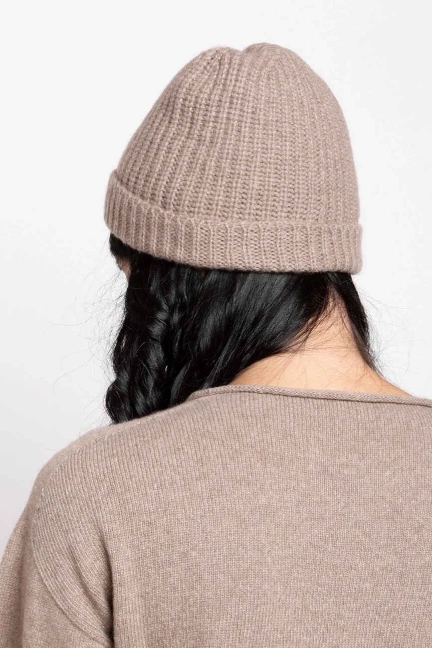 SALE - Women 52 Cappello Maglia Perlata brown 2