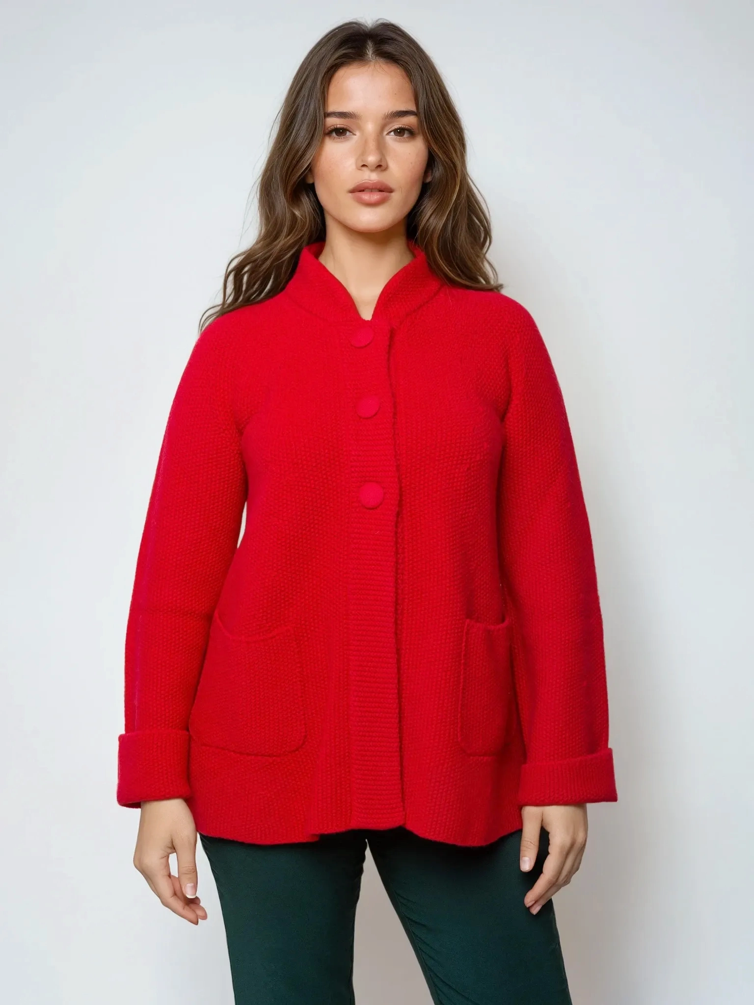 Cappotto Chicco di Riso Misto Cashmere 6 Cappotto Chicco di Riso Misto Cashmere – Bild 6