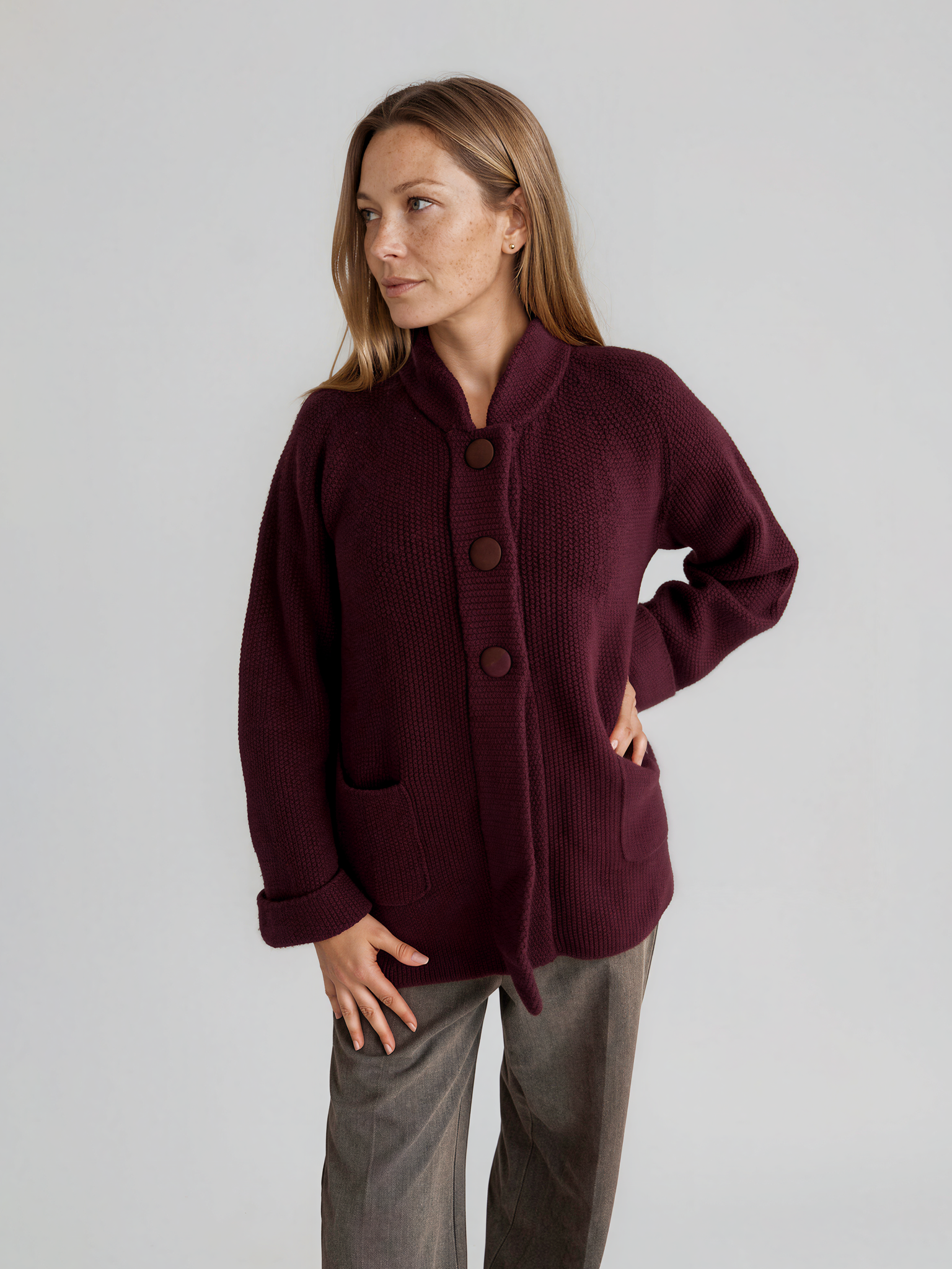Cappotto Chicco di Riso Misto Cashmere 10 Cappotto Chicco di Riso Misto Cashmere – Bild 10