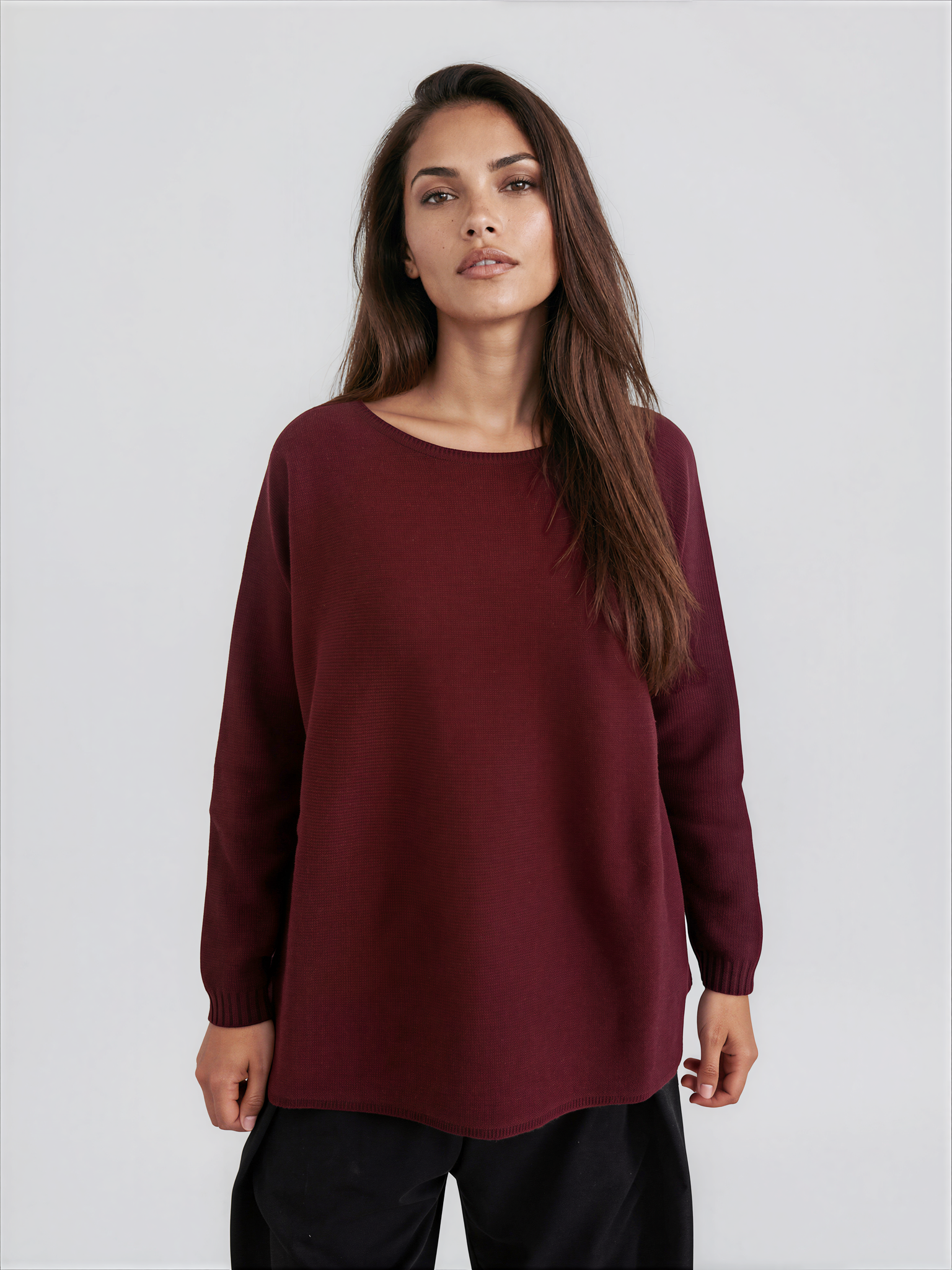 Maglia Oversize Misto Cashmere 2 Maglia Oversize Misto Cashmere - immagine 2