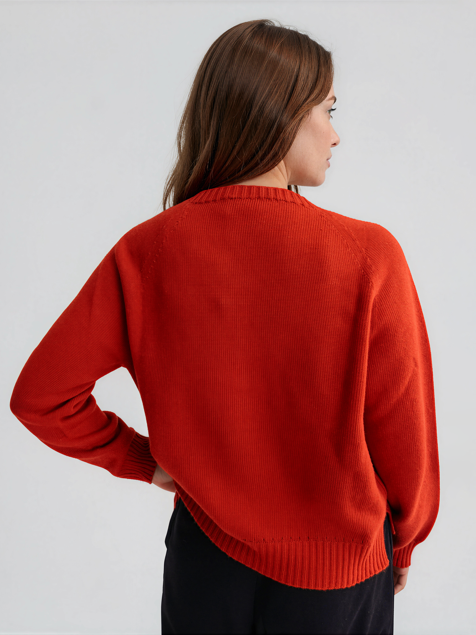 Girocollo Maxi Spacchetti Misto Cashmere 13 Girocollo Maxi Spacchetti Misto Cashmere – Bild 13