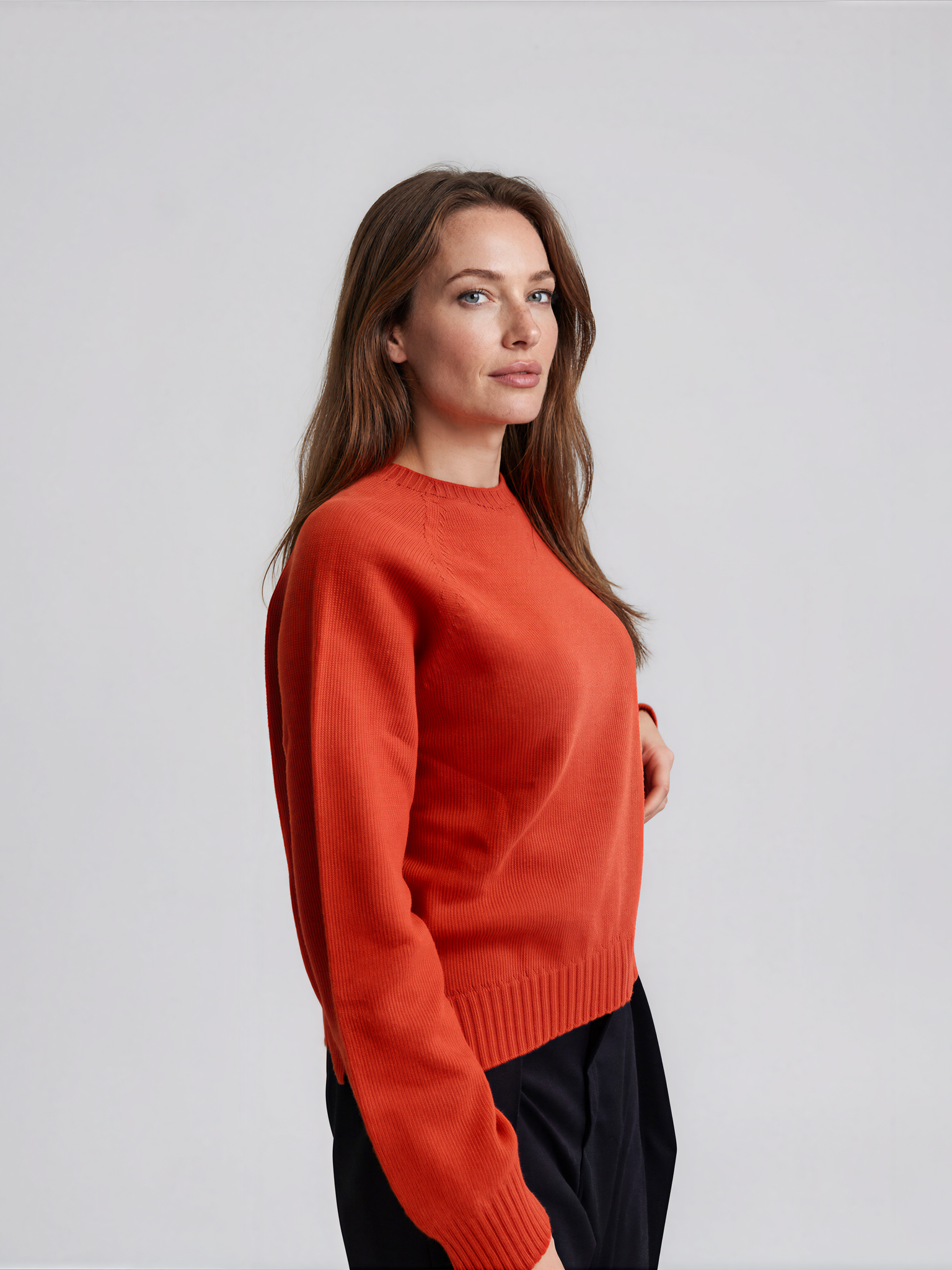 Girocollo Maxi Spacchetti Misto Cashmere 12 Girocollo Maxi Spacchetti Misto Cashmere – Bild 12