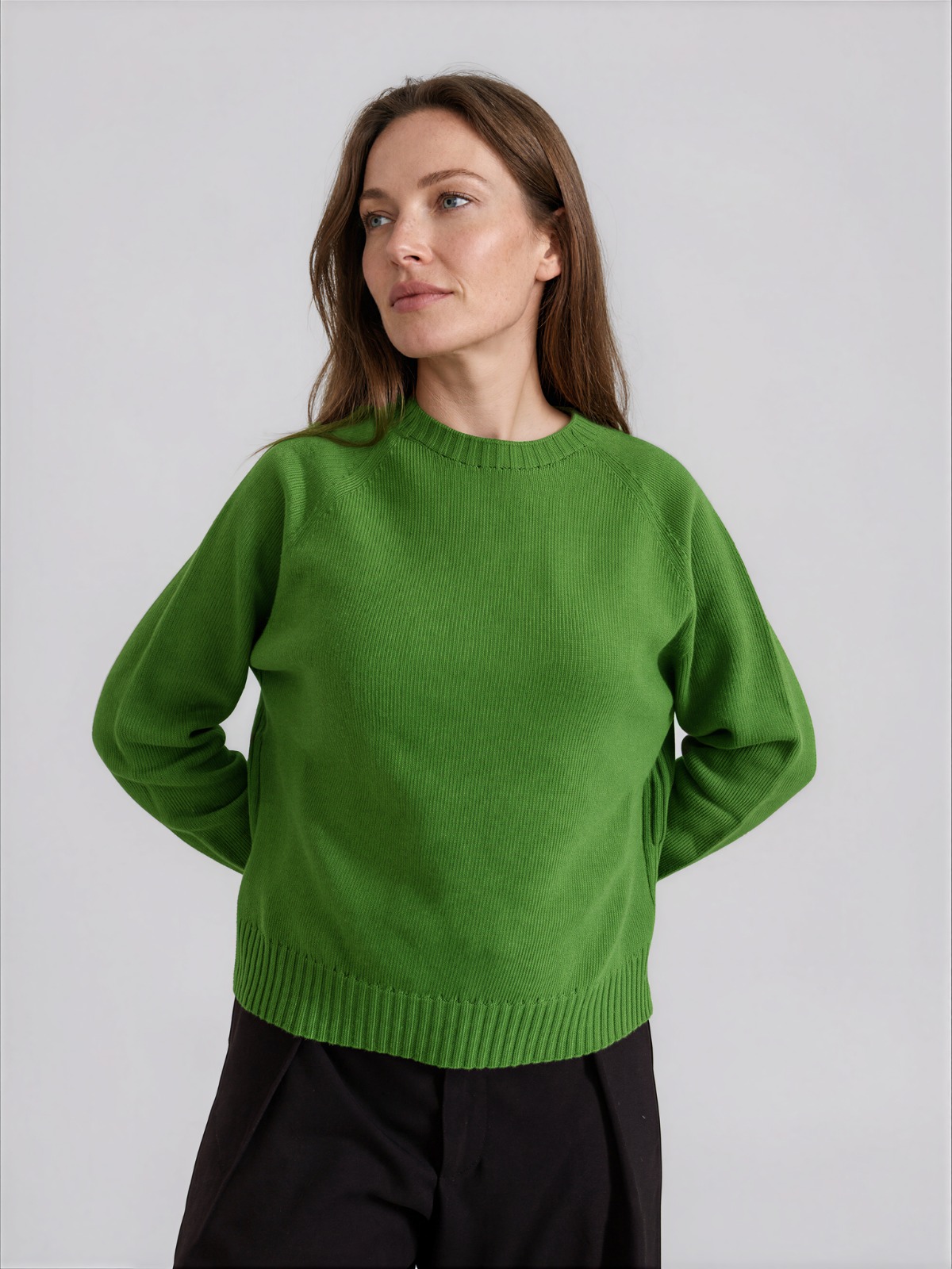 Girocollo Maxi Spacchetti Misto Cashmere 18 Girocollo Maxi Spacchetti Misto Cashmere – Bild 18
